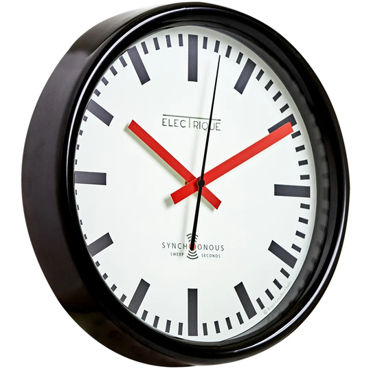 30cm Swiss Station Wall Clock