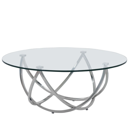 ADM - Coffee Table ''Star Luxury Series'' - Color Silver