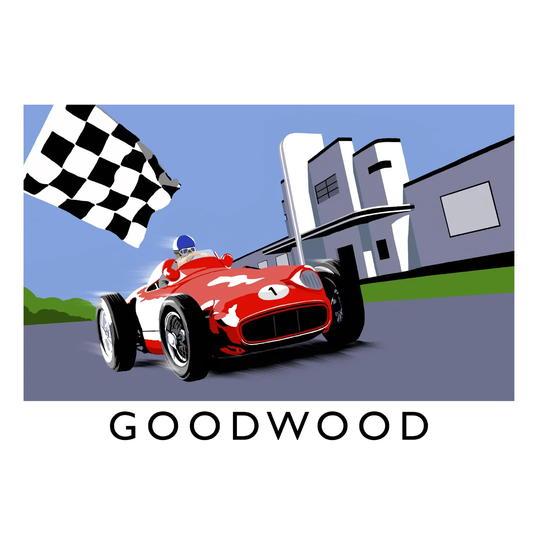 Goodwood by Richard O'Neil - Graphic Art Print on Paper