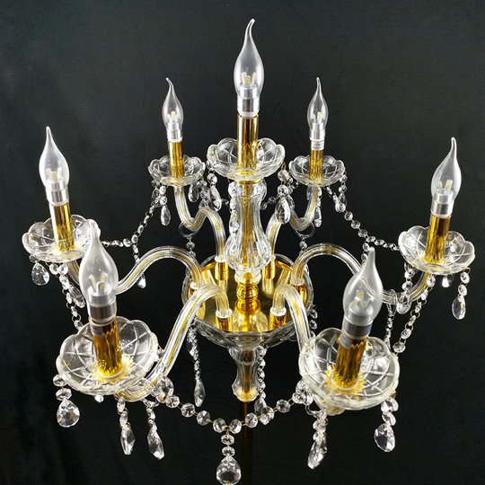 Knott 26Cm Gold Table Lamp
