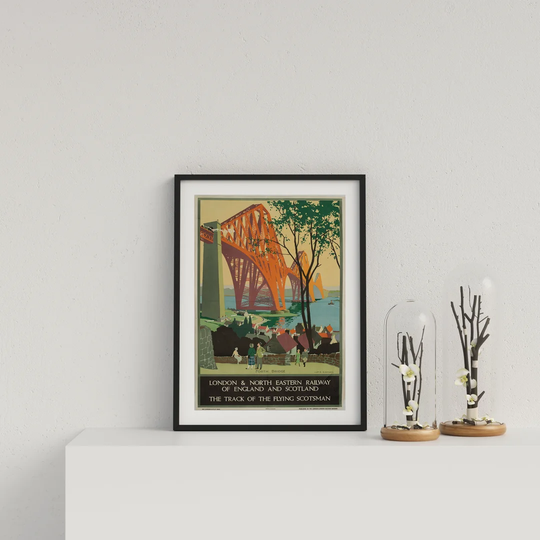 Vintage Travel Poster LNER Railway
