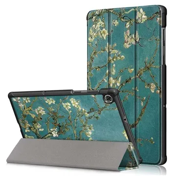 Tri-Fold Series Lenovo Tab M10 HD Gen 2 Smart Folio Case - Flowering Tree