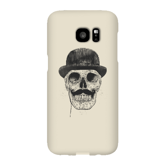 Balazs Solti Monocle Skull Phone Case for iPhone and Android - Samsung S7 Edge - Snap Case - Matte