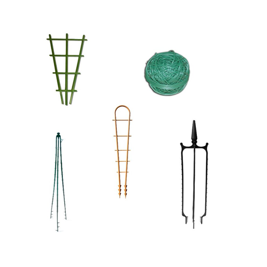 (80cm Tripod, 2) Elixir Gardens Plant Support | Trellis, Obelisk, Tripod, Tying Tube | multiple Quantities available
