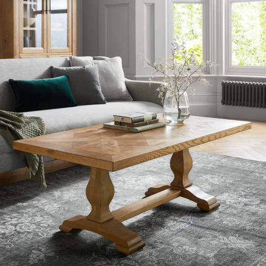 Heath Trestle Coffee Table