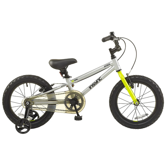 DeNovo Asteroid 16" Wheel Unisex Mountain Bike - Silver