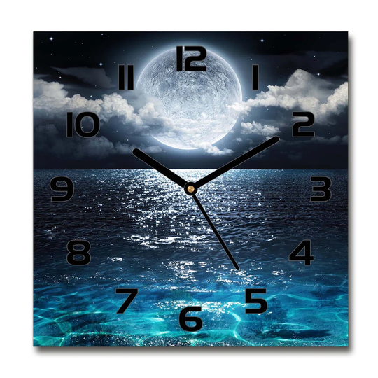 Hayatul Full Moon Silent Wall Clock
