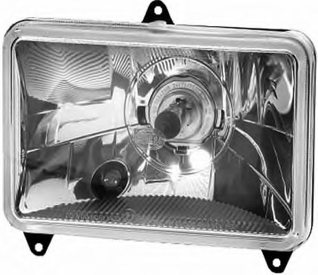 Headlight Halogen 1AB008888-051 by Hella Left/Right