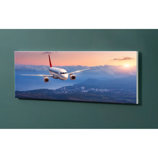 Notiz Motive Airplane Magnetic Wall Mounted Cork Board