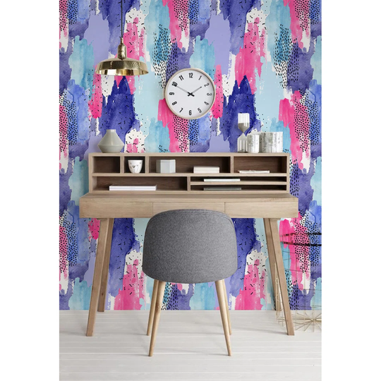 Anabiya Abstraction Abstract 2.5m x 2.5m Matte Wallpaper Roll
