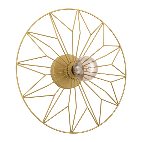 Williford 1 - Light Dimmable Gold Flush Mount