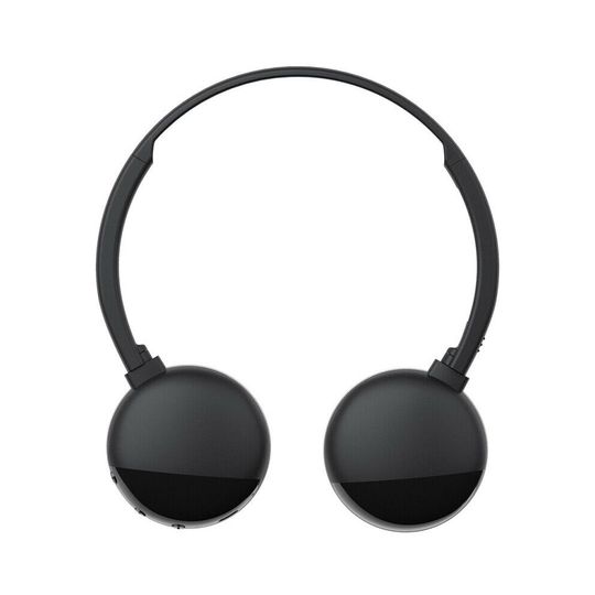 JVC HAS20BTBE Flats Wireless Bluetooth Headphones?3 Button Remote & Mic?Black