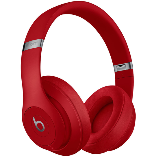 Beats by Dr. Dre Studio3 Wireless Bluetooth Headphones (Red / Core)