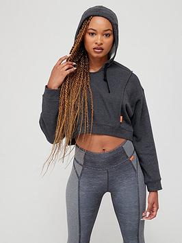 Nike Training Dri-FIT Luxe Fleece Over The Head Hoodie - Black, Black, Size 2Xl, Women
