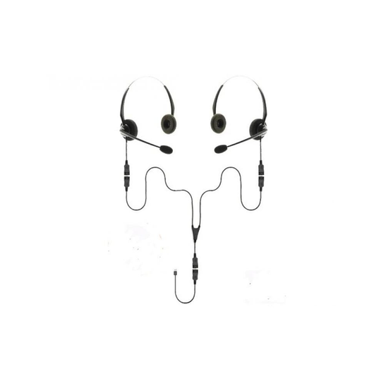 Project Telecom | USB-A - Binaural Splitter Headset Training Bundle | 2 Users