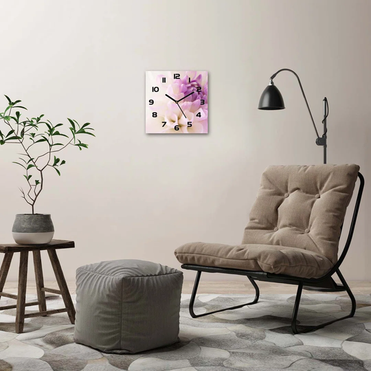 Dahlia Silent Wall Clock