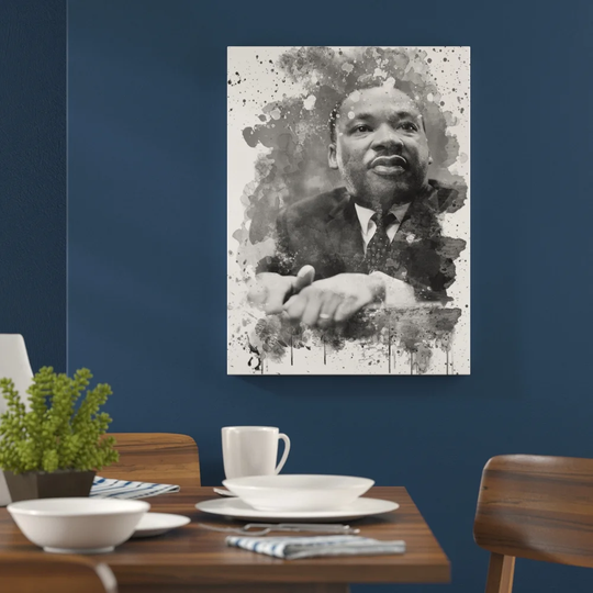 'Martin Luther King Jr.' Graphic Art Print Poster
