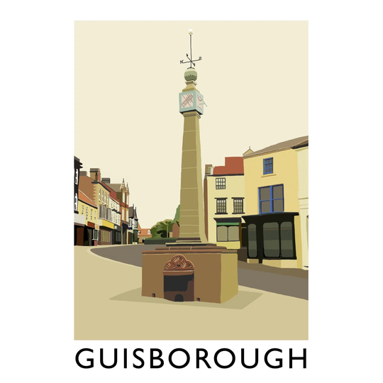 Guisborough by Richard O'Neil - Graphic Art Print on Paper