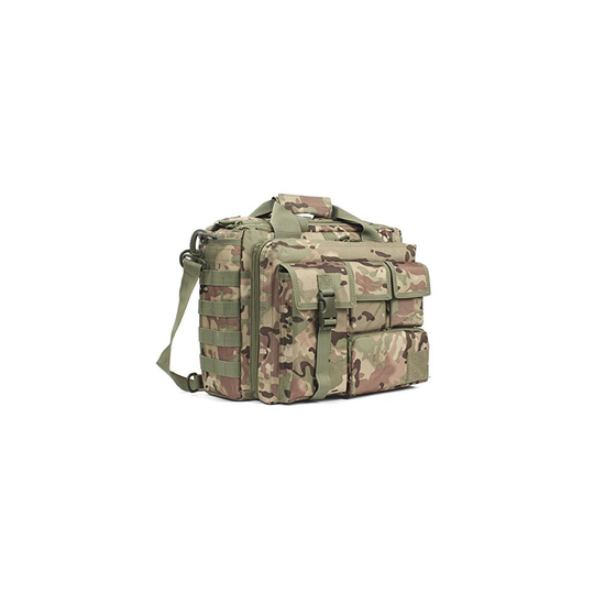 GES 15.6 inch Laptop Bag, Multi-funtion Men's Outdoor Tactical Nylon Shoulder Laptop Messenger Bag,Briefcase Handbags for Camera/Tablet/Note