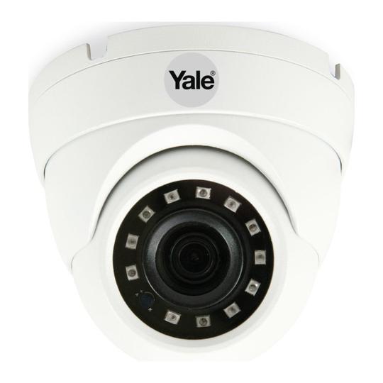 YALE SV-ADFX-W Smart Home CCTV Dome Full HD 1080p Outdoor Camera