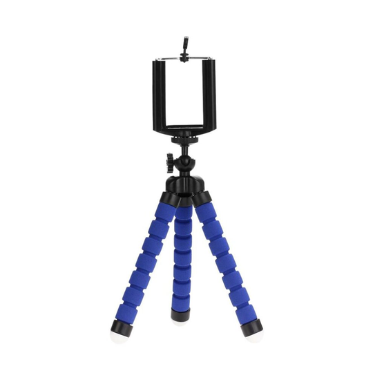 (Blue Tripod, China) Tripods Tripod For Phone Mobile Camera Holder Clip Smartphone Mono-pod Tripe