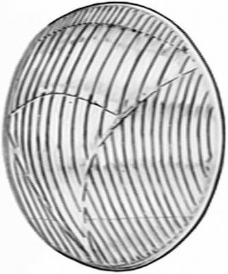 Headlight Diffusing Lens 9ES015675-001 by Hella Left/Right