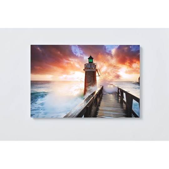 Lighthouse Magnetic Wall Mounted Cork Board