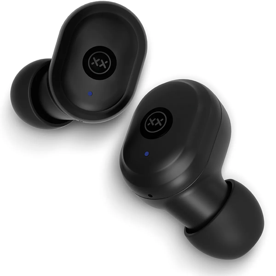 Mixx Streambuds LX Wireless Earphones + Charging Dock - Black