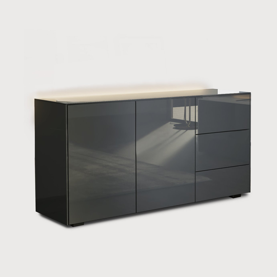 Frank Olsen Smart 2 Door 3 Drawer Sideboard - Grey
