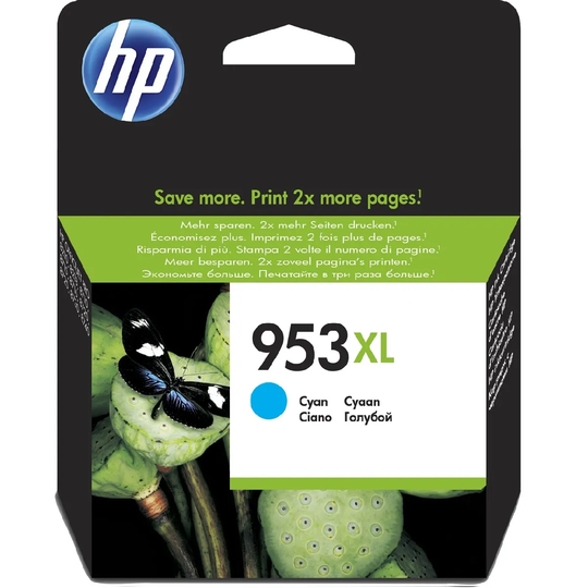 HP 953XL High Yield Cyan Original Ink Cartridge