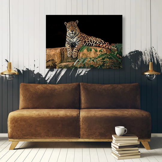 Canvas Print, Yellow Animals 16794