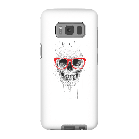Balazs Solti Skull And Glasses Phone Case for iPhone and Android - Samsung S8 - Tough Case - Matte