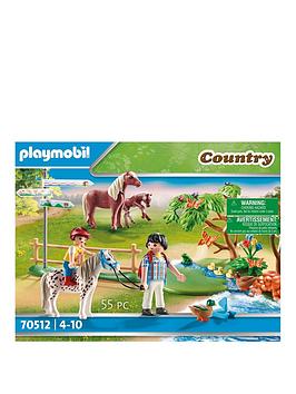 Playmobil 70512 Country Pony Farm Adventure Pony Ride