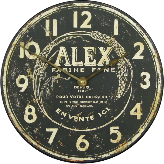Patisserie Alex Wall Clock