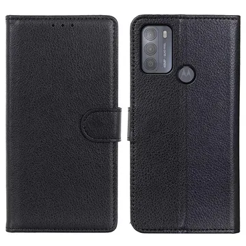 Motorola Moto G50 Wallet Case with Magnetic Closure - Black
