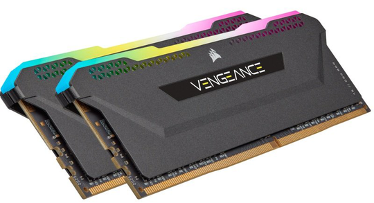 CORSAIR VENGEANCE RGB PRO SL 16GB (2x8GB) DDR4 3200 (PC4-25600) C16 Desktop memory - Black