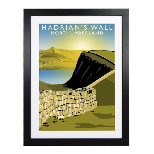'Hadrians Wall' Graphic Art