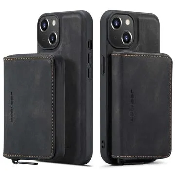 Jeehood Detachable 2-in-1 iPhone 14 Case with Wallet - Black