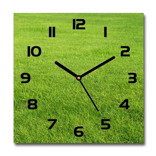 Hennecy Grass Silent Wall Clock