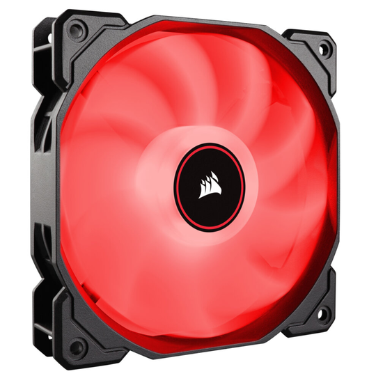 Corsair AF High Airflow Low Noise Red LED Cooling Fan - 140mm
