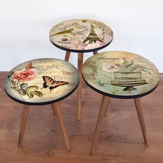 Balderas 3 Piece Nest of Tables