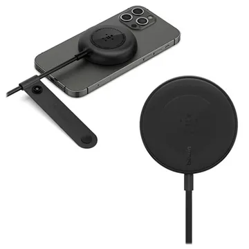 Belkin BoostCharge iPhone 12/13/14 Magnetic Wireless Charger - Black
