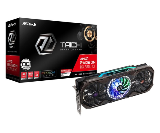 Asrock Radeon RX 6800 XT Taichi X 16GB OC Graphics Card