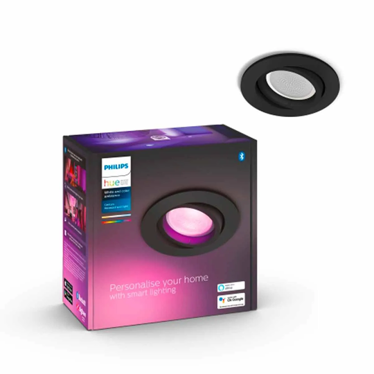 Philips Hue Centura Recessed R. Black 1x5.7W