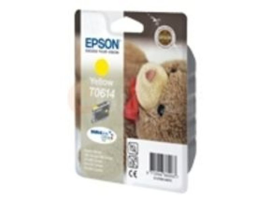 Epson T061 8ml Pigmented Yellow Ink Cartridge 250 Pages