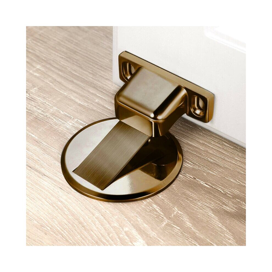 Premium Magnetic Stainless Steel Door Stopper Holder Heavy Duty Catch