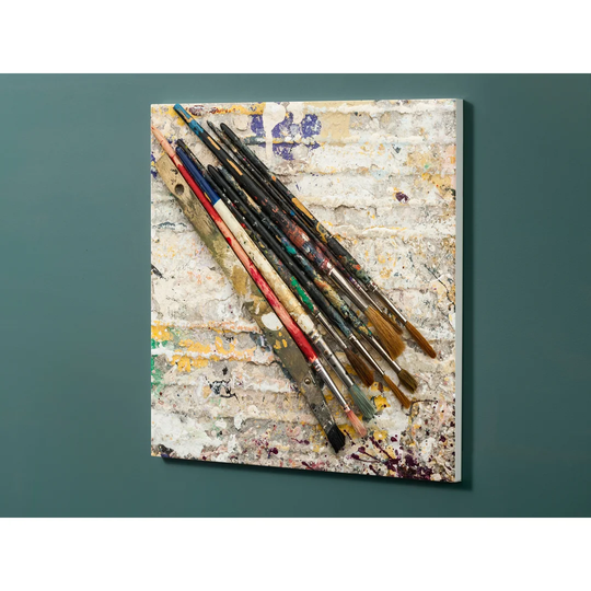 Notiz Motive Brush Magnetic Wall Mounted Cork Board