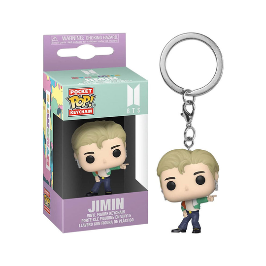 (JIMIN) Jung Kook Jimin V Key Chain Figures Kpop BTS Tinytan Dynamite Funko Pop Keyring