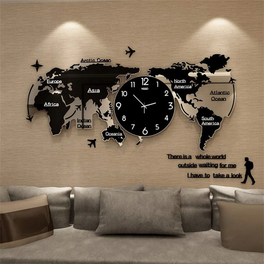 Oversized Mcadams 82cm Silent Wall Clock