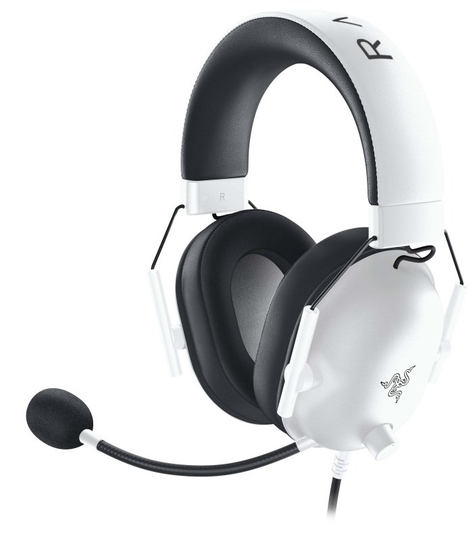 Razer Blackshark V2 X 3.5mm Wired Gaming Headset, White